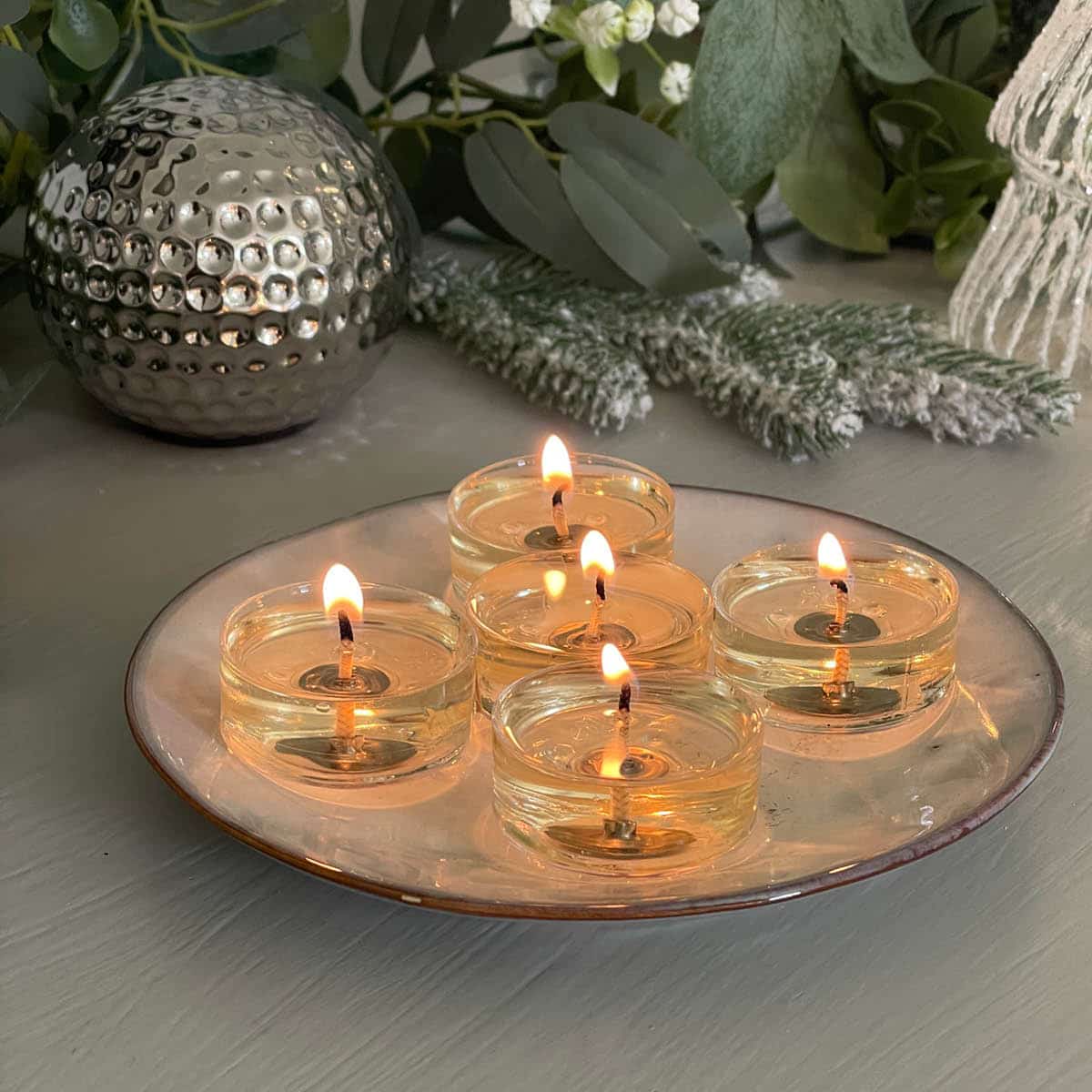 Sugared Snowfall Universal Tealight® Candles