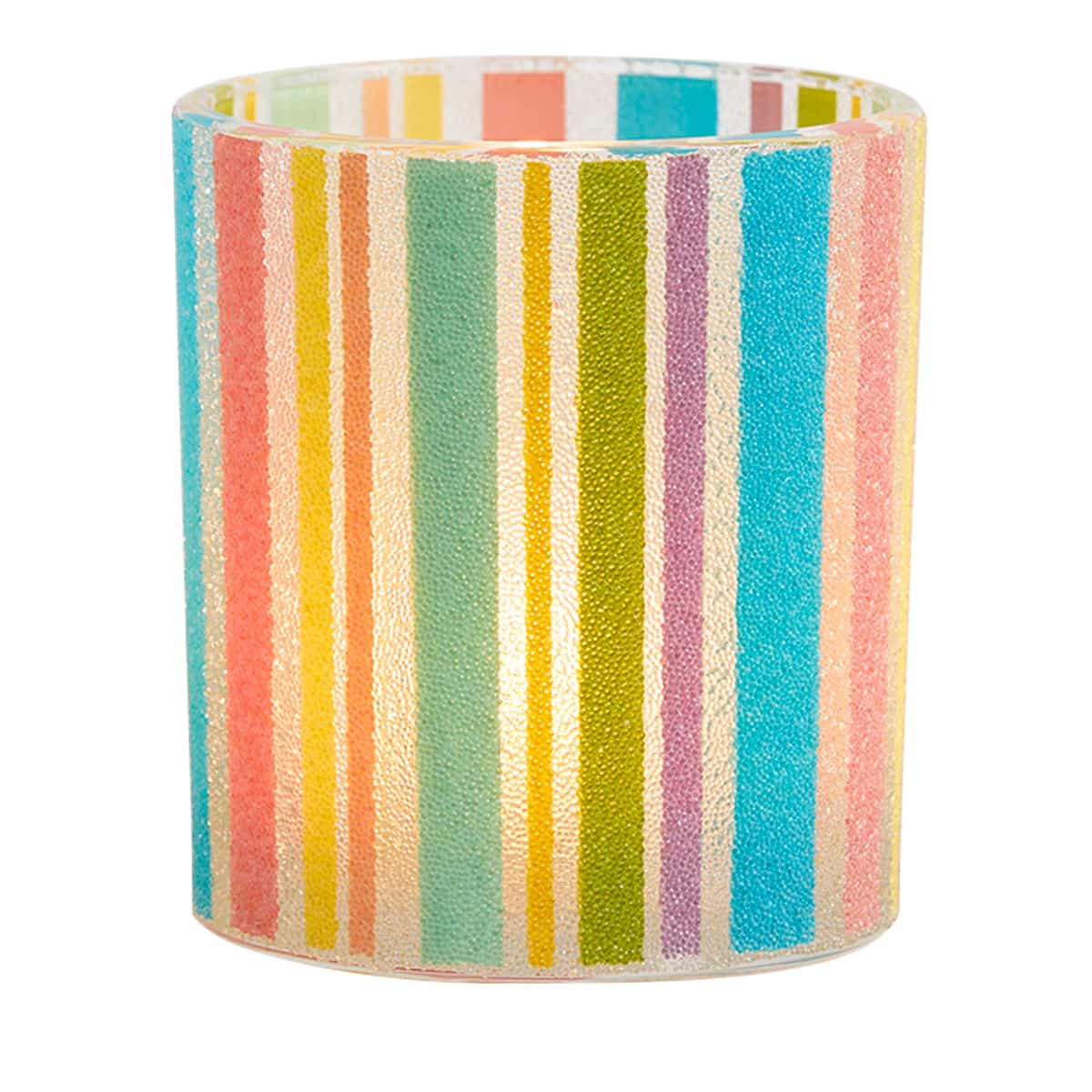 Sugared Stripes Tealight Holder