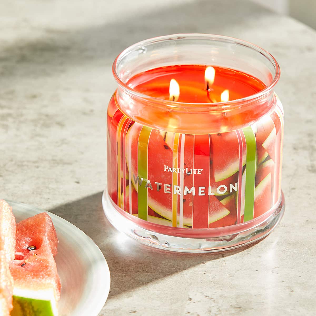 Watermelon 3-Wick Jar Candle