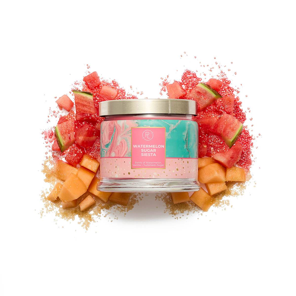 Watermelon Sugar Siesta 3-Wick Jar Candle