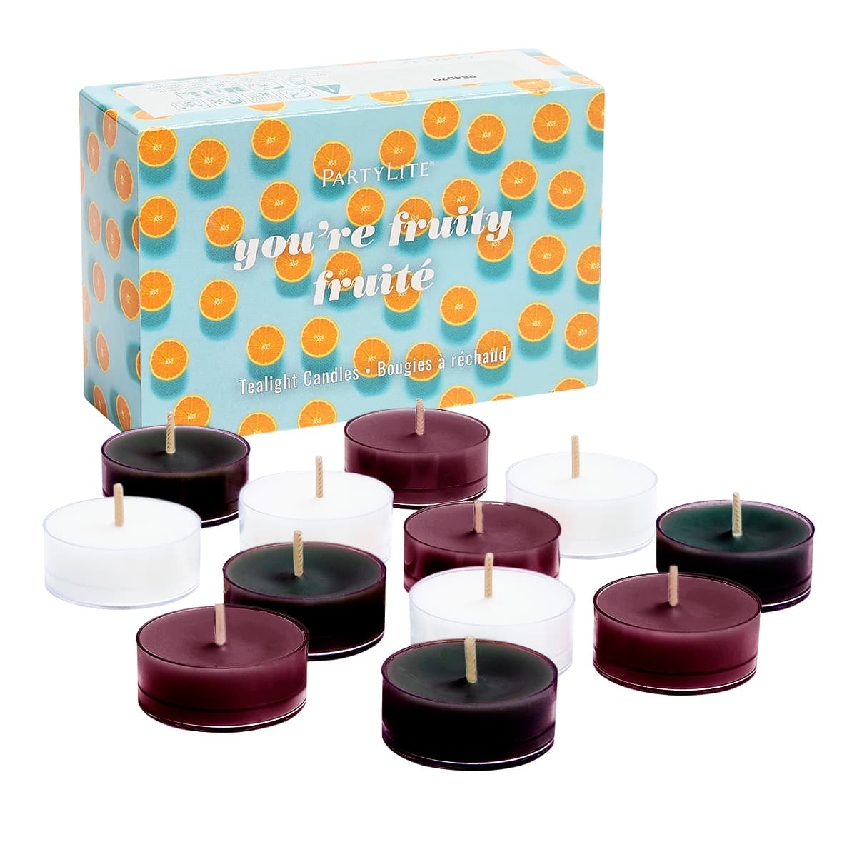 You're Fruity 12-Piece Tealight Sampler
