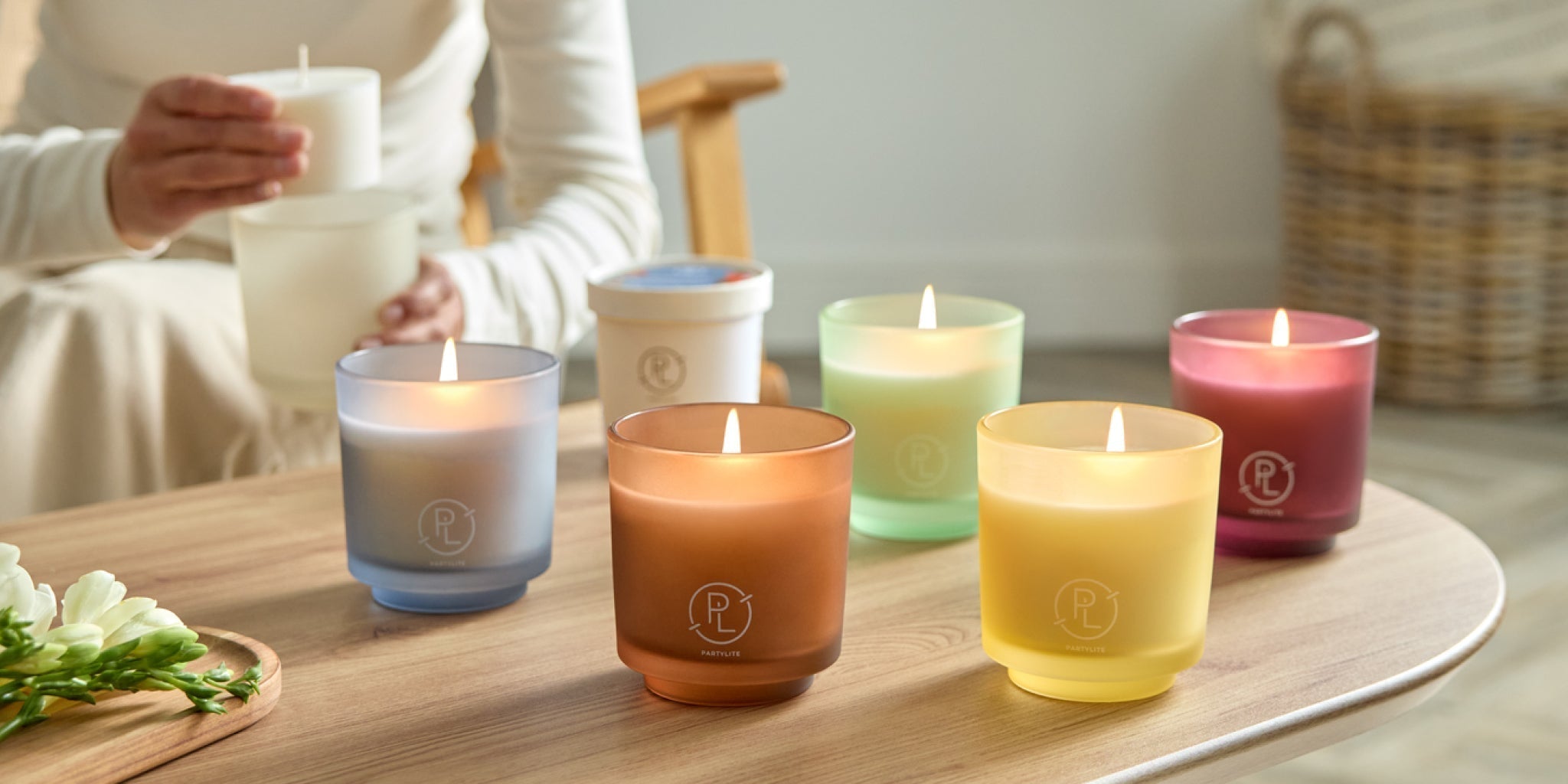 Refillable By PartyLite collection