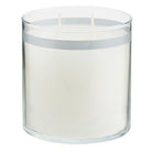 Fig Fatale GloLite two wick jar candle against a white background.
