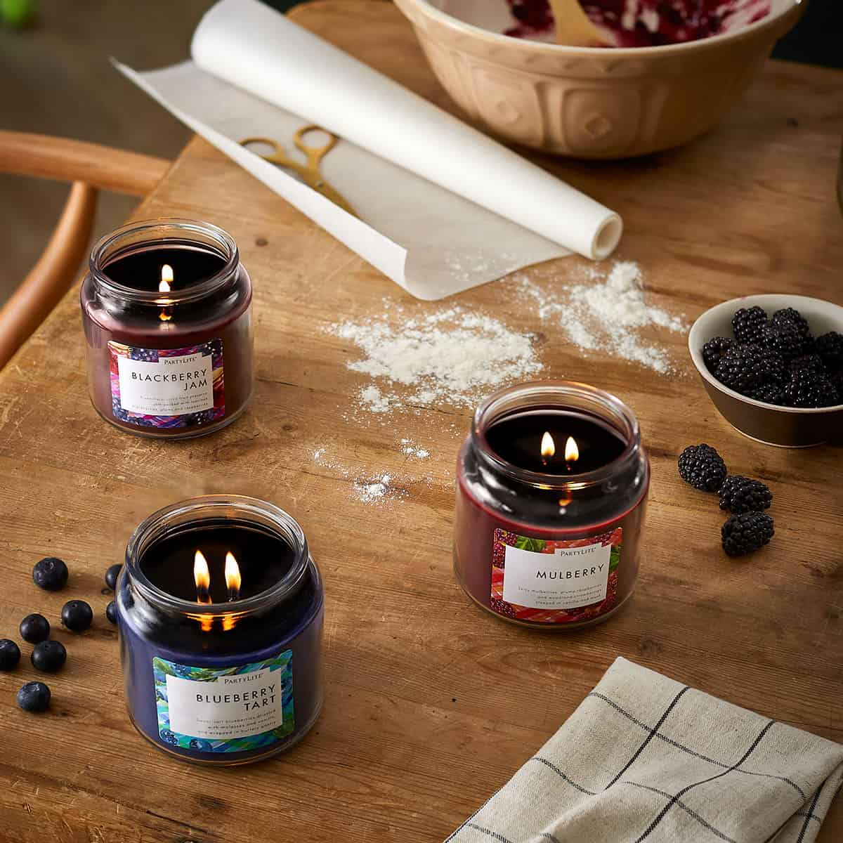 Blackberry Jam Farm Stand Favorites Jar Candle