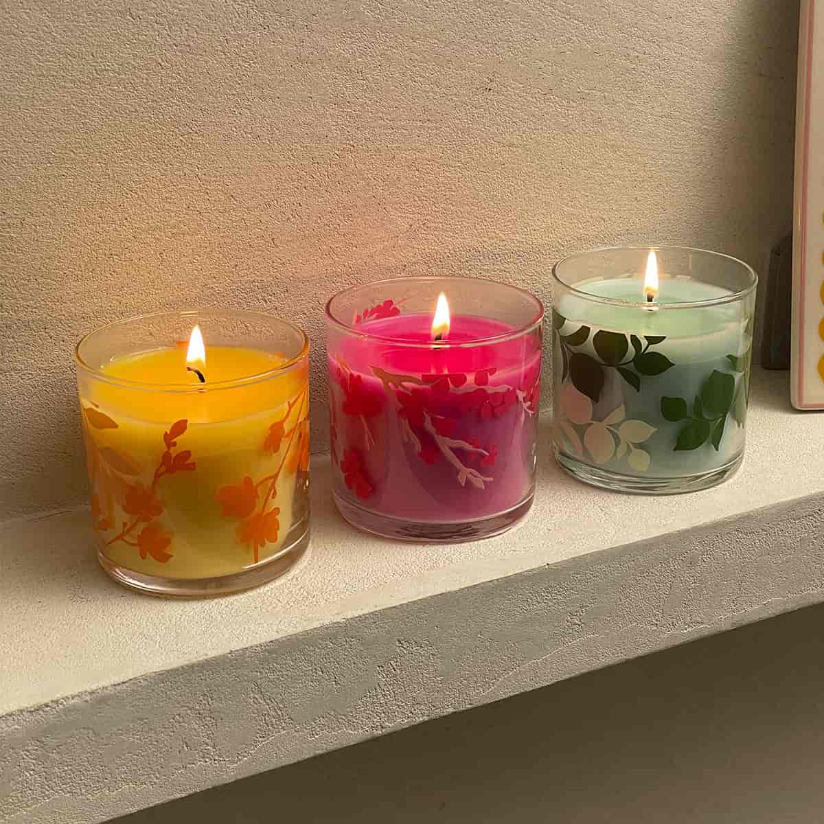 Tropical Fruits Mini Jar Candles Trio | PartyLite – PartyLite Canada