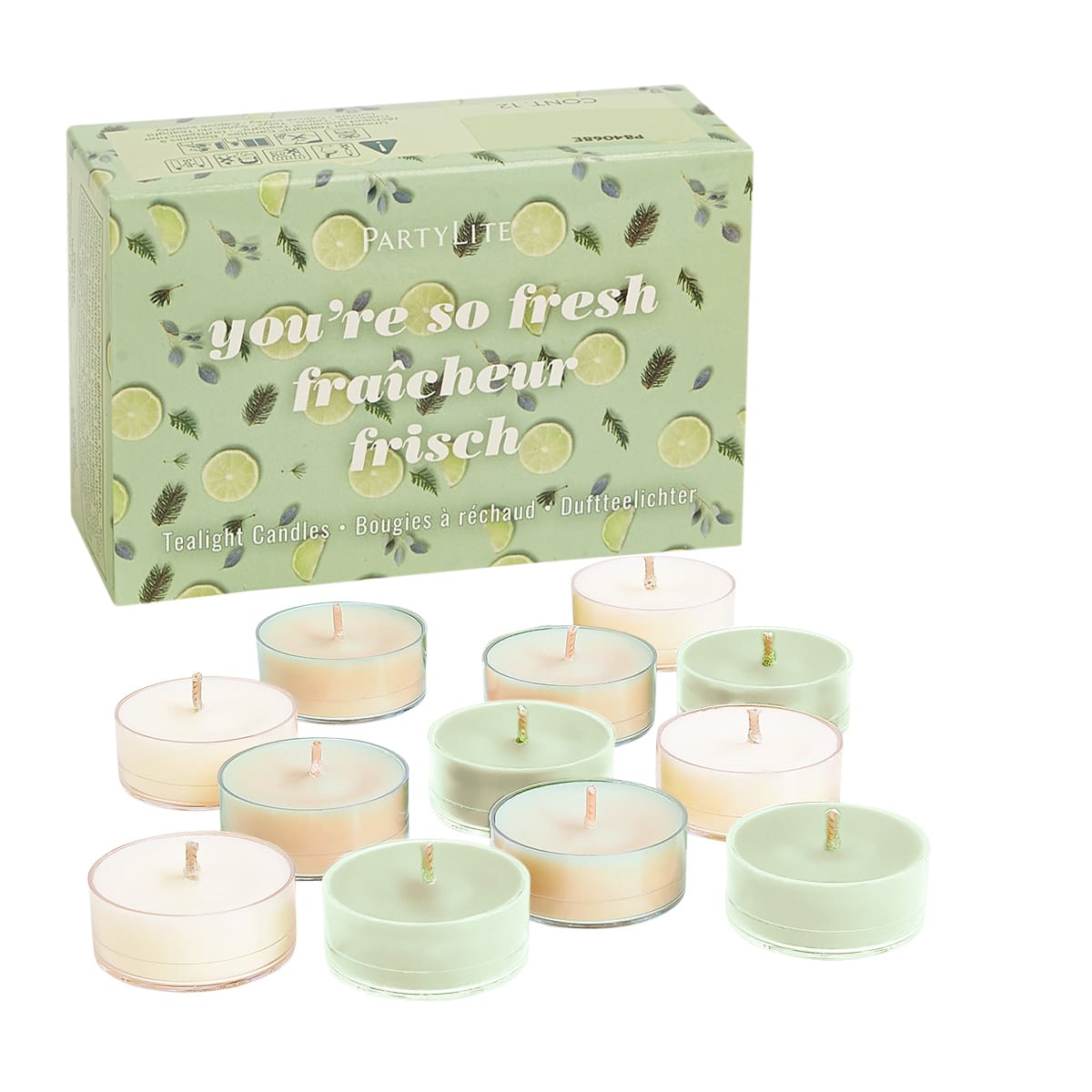 You're So Fresh 12-Piece Tealight Candles Sampler